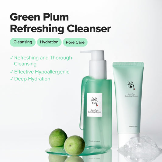 Beauty of Joseon Green Plum Cleanser: Deep Pore & Acne Solution, 100ml