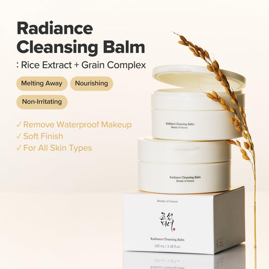 Radiance Cleansing Balm - Korean Skincare for Sensitive Skin