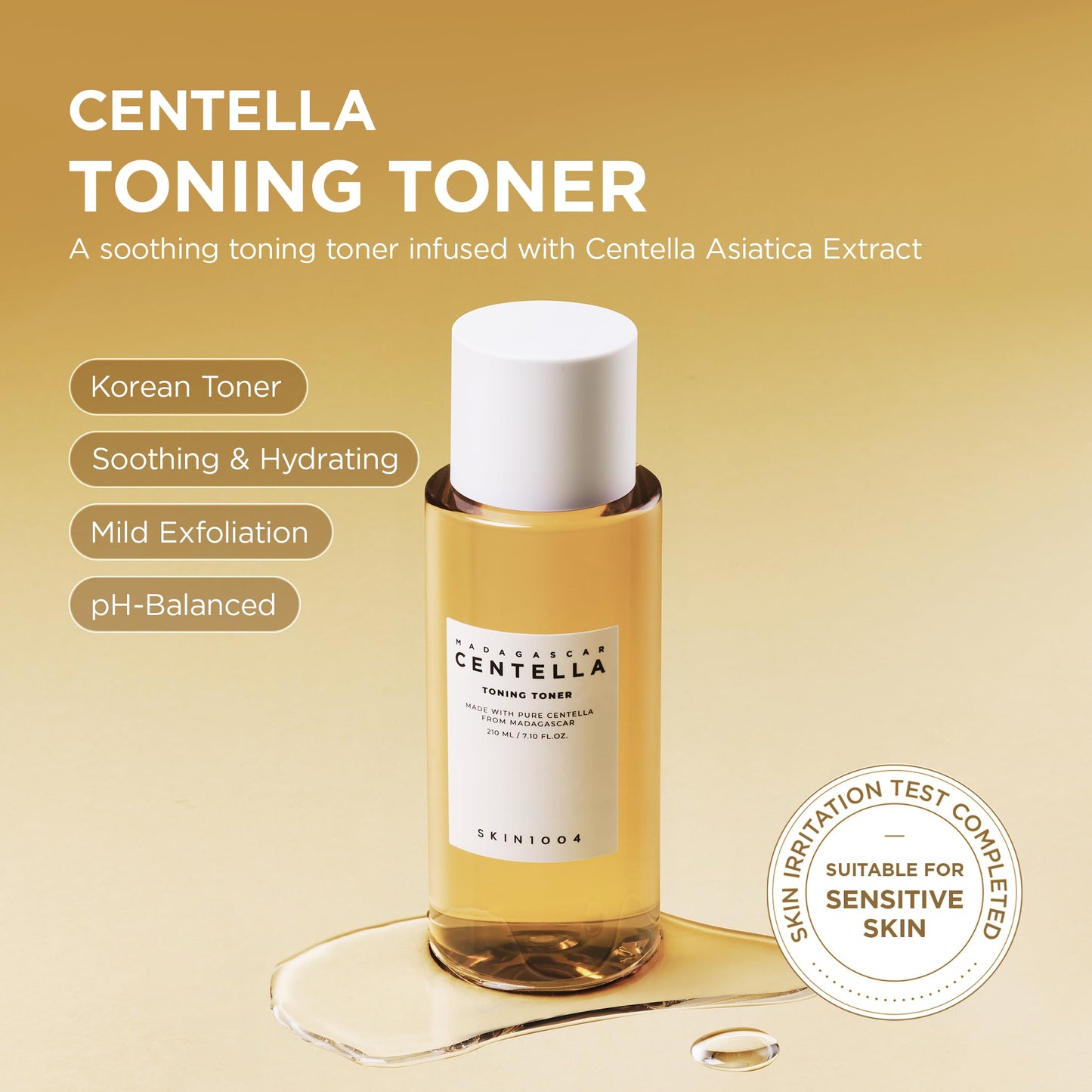 Centella Toning Toner 210ml - Hydrate & Soothe Skin