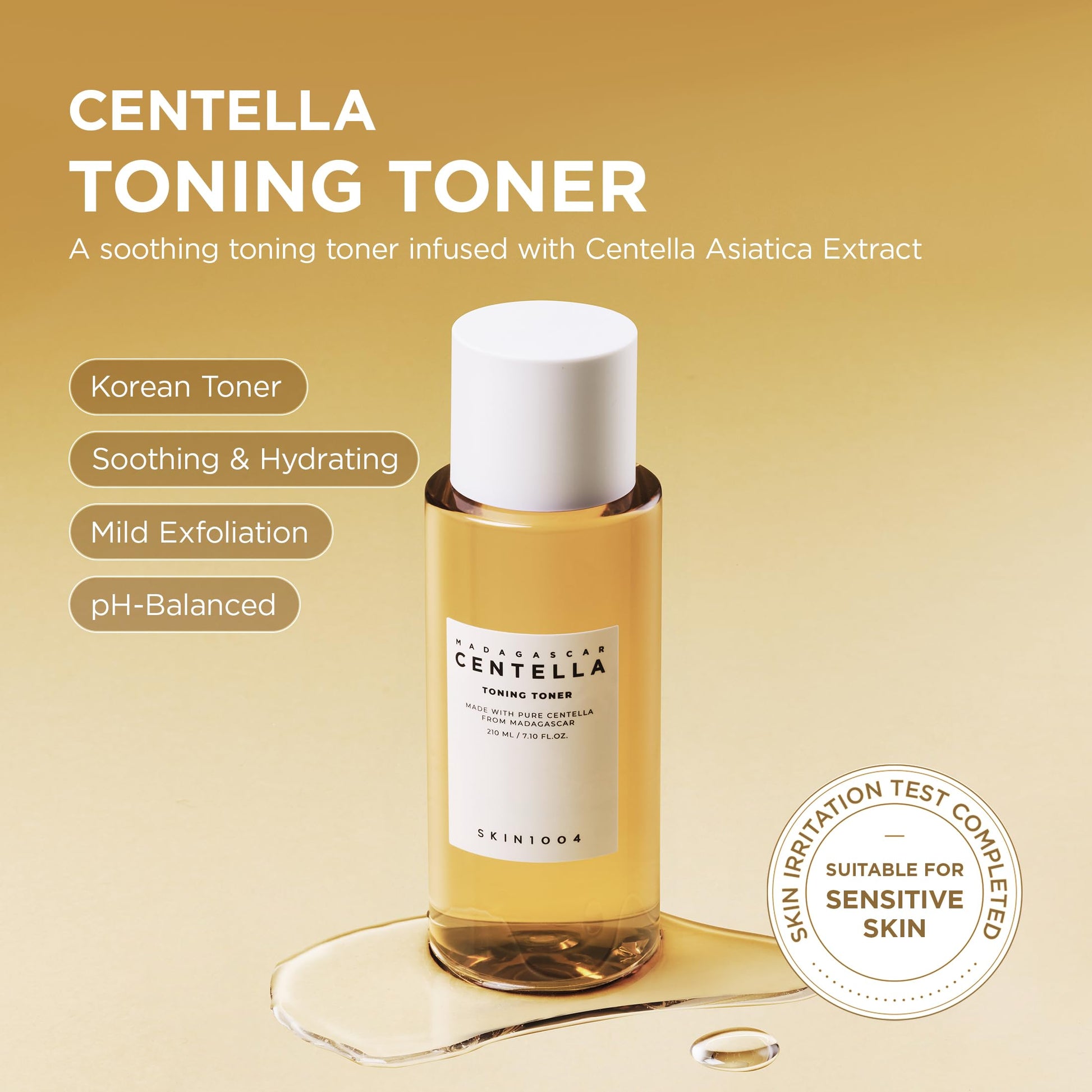 Centella Toning Toner 210ml - Hydrate & Soothe Skin