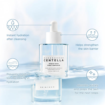 Hyalu-Cica Ampoule: Deep Moisture Korean Serum 100ml