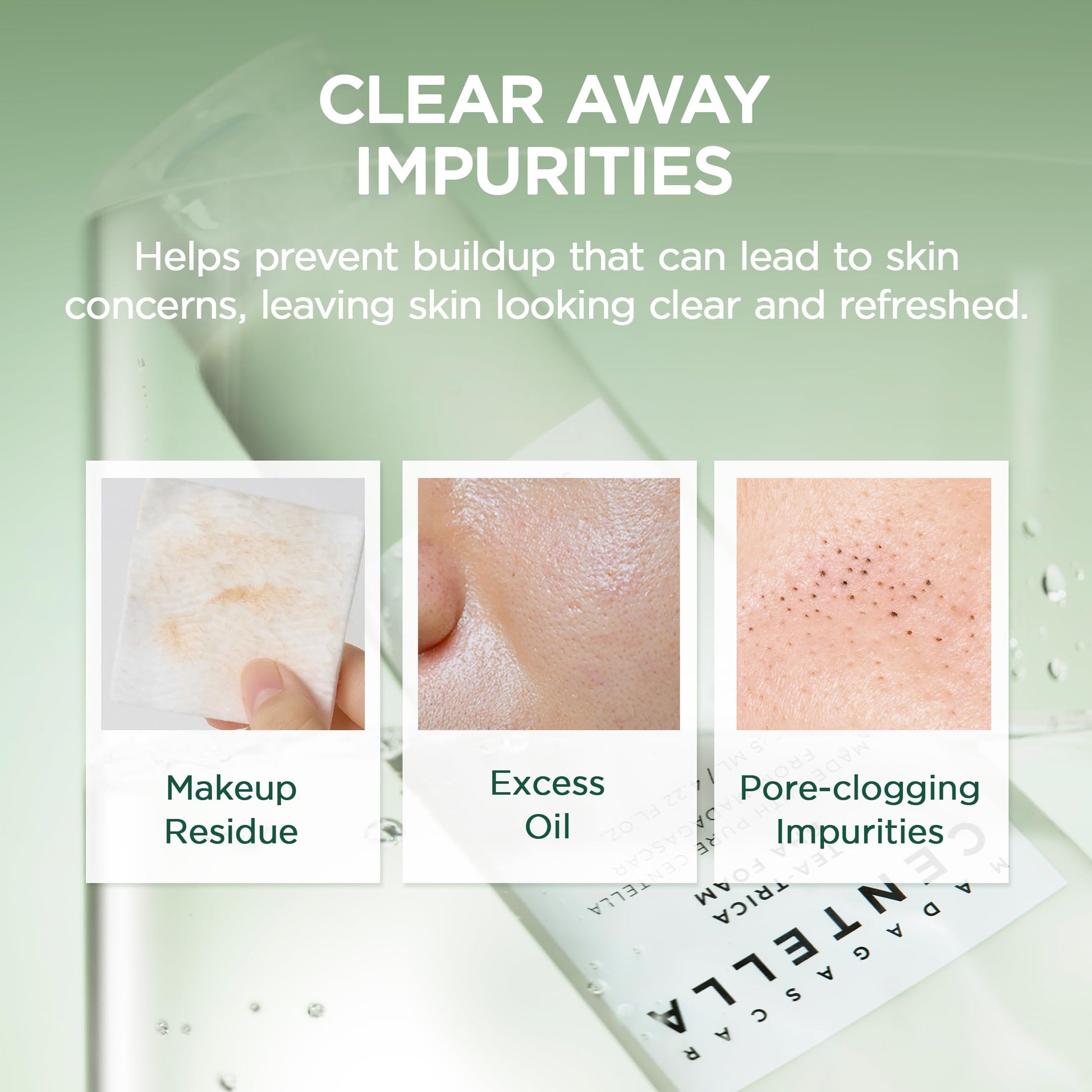 SKIN1004 BHA Foam Cleanser - Gentle Makeup Remover, 125ml