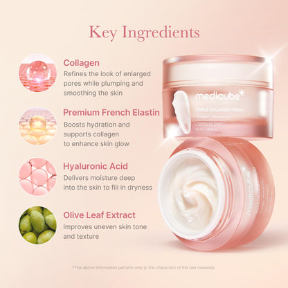 Collagen Cream - Hydrating & Firming Moisturizer, 1.69 oz
