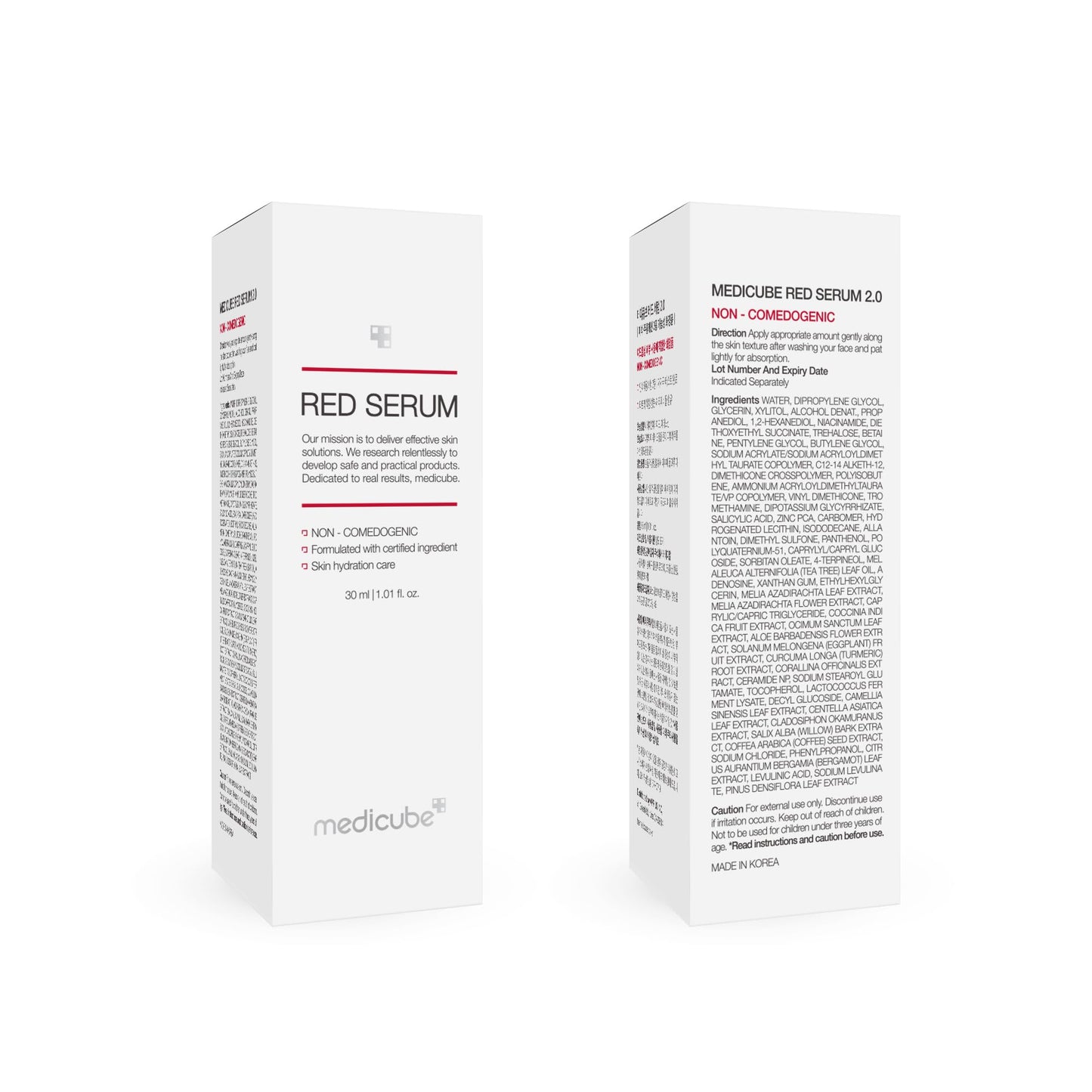 Medicube Red Serum 2.0 - BHA & Niacinamide for Clear Skin