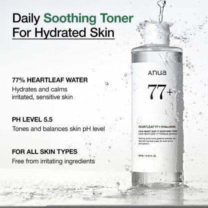 Heartleaf 77 Toner: Soothing Hydration for Sensitive Skin