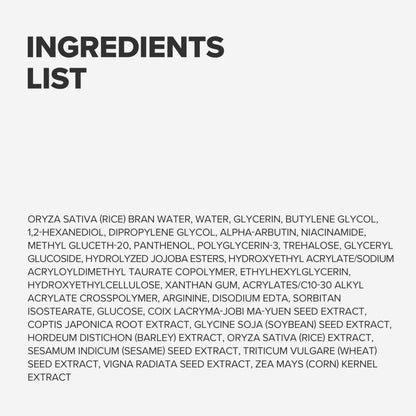 Glow Deep Serum Rice Alpha-Arbutin for Dull Skin 30ml