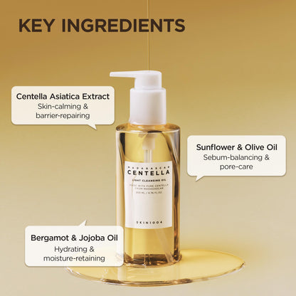 Centella Cleansing Oil 200ml - Gentle Korean Face Cleanser