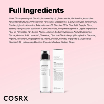 COSRX Peptide Collagen Toner Serum: Skin Renewal Boost