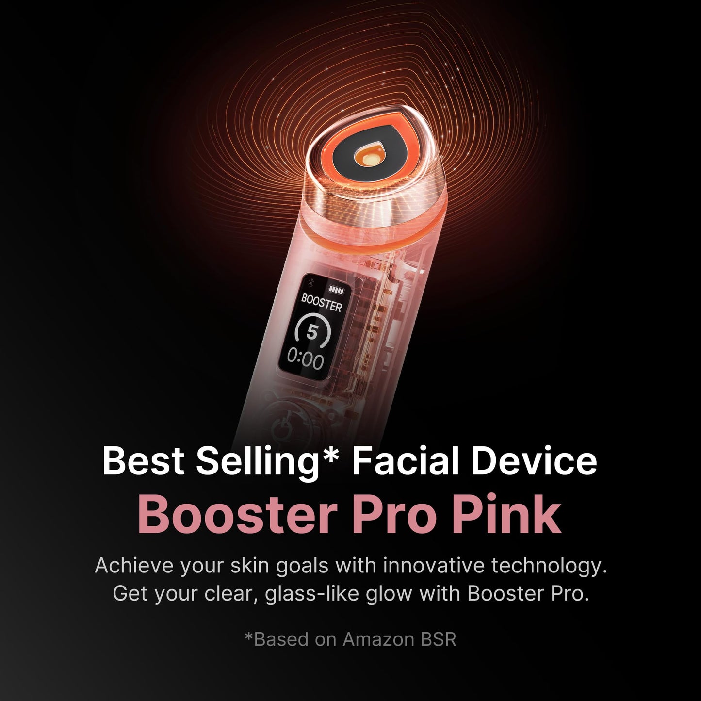 medicube Booster Pro: 6-in-1 Glass Glow Beauty Massager