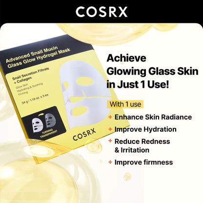 COSRX Snail Mucin Face Masks - Collagen & Glow Essentials