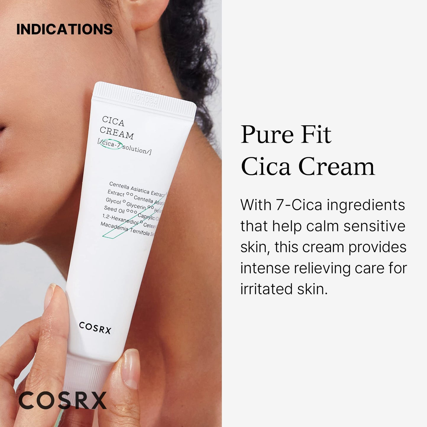 Centella Asiatica Cream for Acne-Prone Skin - COSRX Cica 50ml