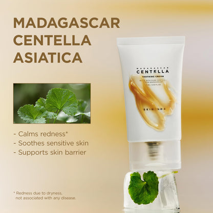 Centella Soothing Cream - Korean Cica Moisturizer 75ml