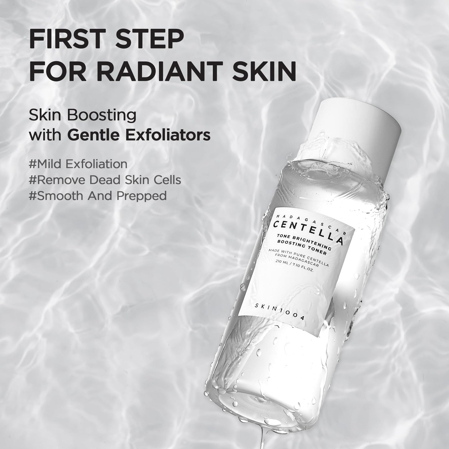 Korean Face Toner for Dark Spots - SKIN1004 Centella 210ml