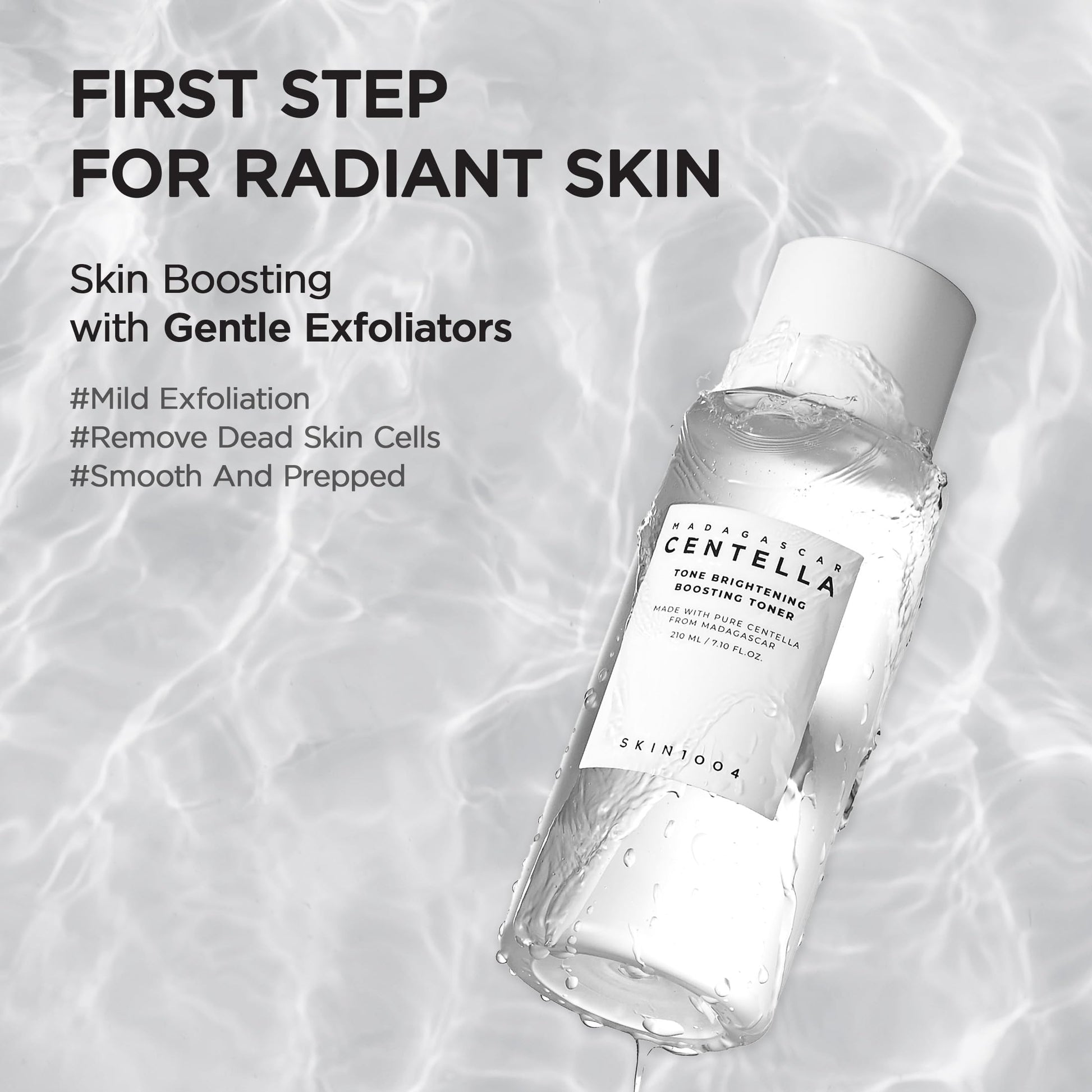 Korean Face Toner for Dark Spots - SKIN1004 Centella 210ml