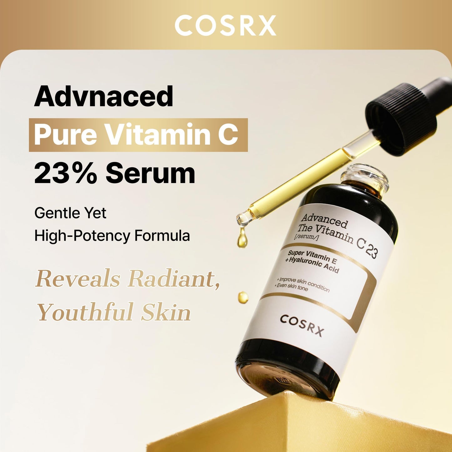 Vitamin C 23% Serum for Fine Lines & Dull Skin - COSRX 0.7oz