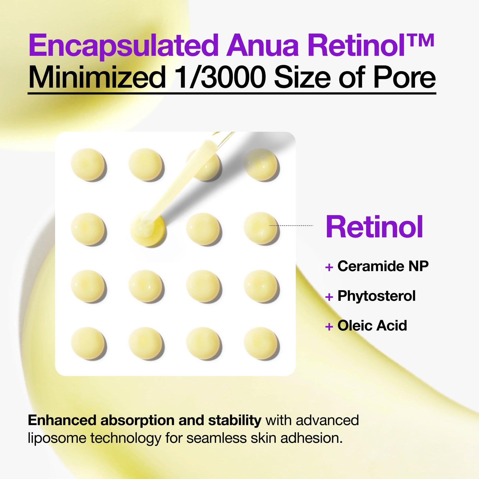 Retinol Serum Anti-Aging 0.3% with Niacinamide 5% - Anua