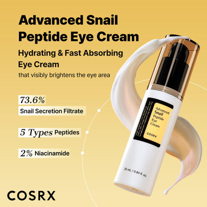Snail Mucin Eye Cream: Anti-Aging & Dark Circles Solution