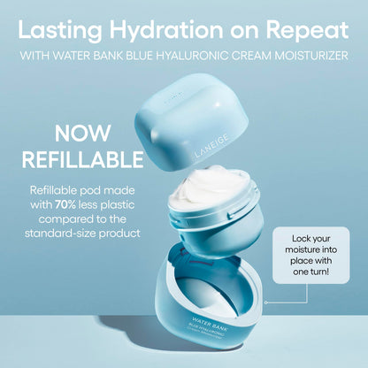Hydrating Korean Face Cream: LANEIGE Water Bank Mini
