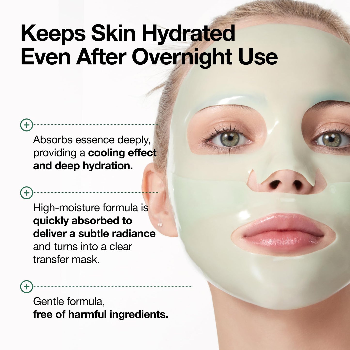 ANUA Heartleaf Collagen Mask - Glass Skin Overnight Facial