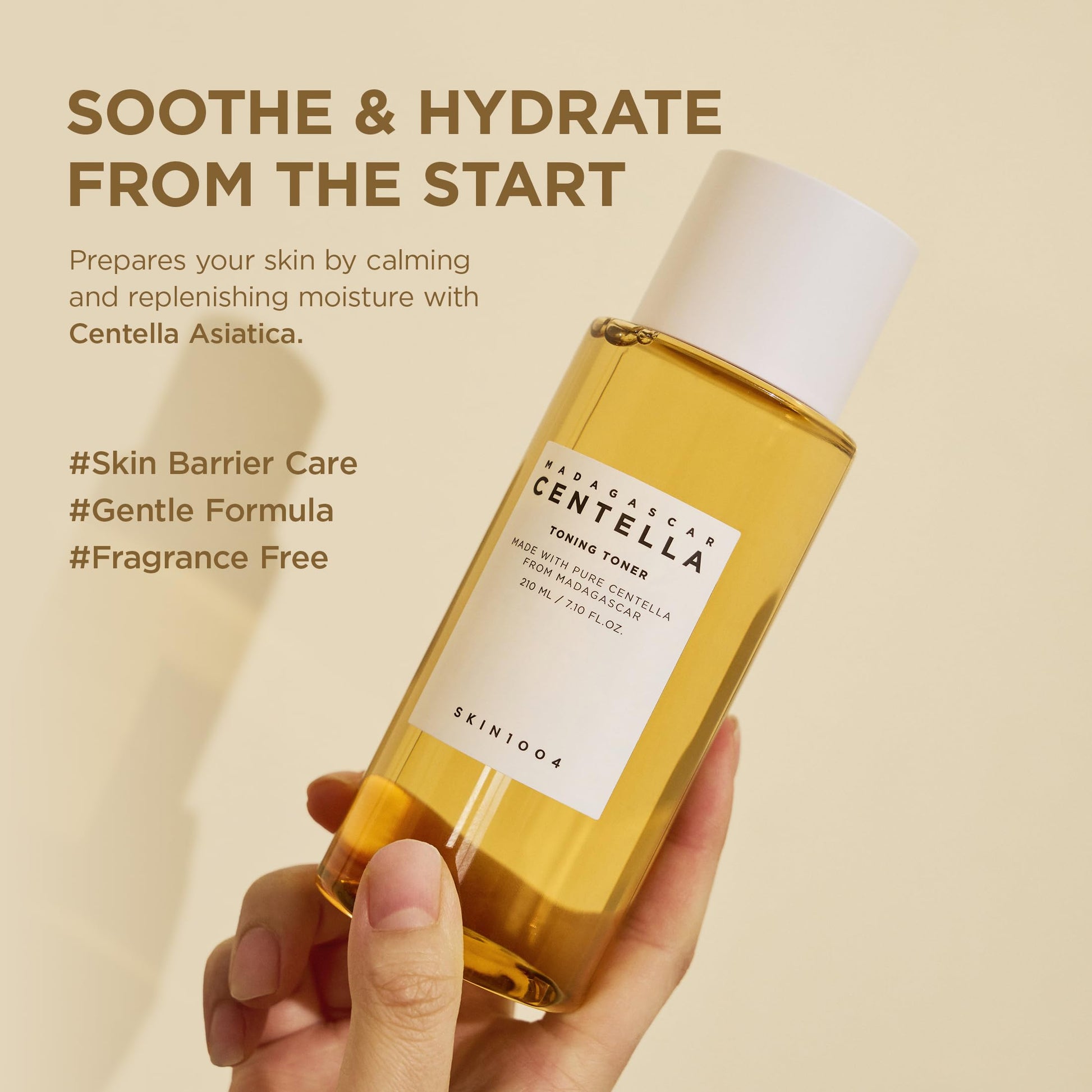 Centella Toning Toner 210ml - Hydrate & Soothe Skin