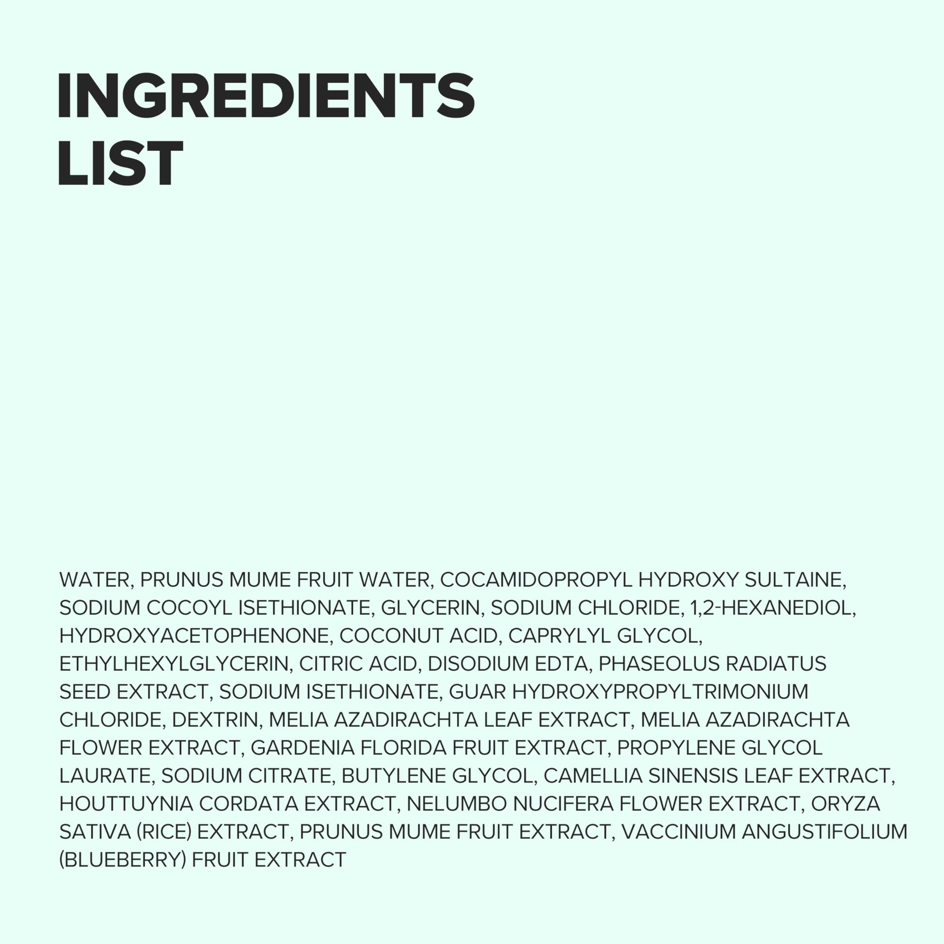 Beauty of Joseon Green Plum Cleanser: Deep Pore & Acne Solution, 100ml