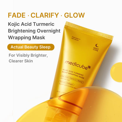 Medicube Korean Kojic Acid Overnight Mask - Glowing Skin Solution