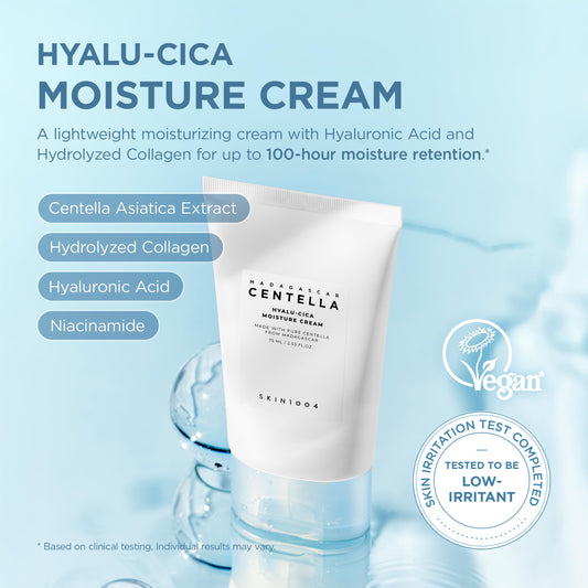 Hyalu-Cica Moisture Cream: Deep Hydration Face Moisturizer