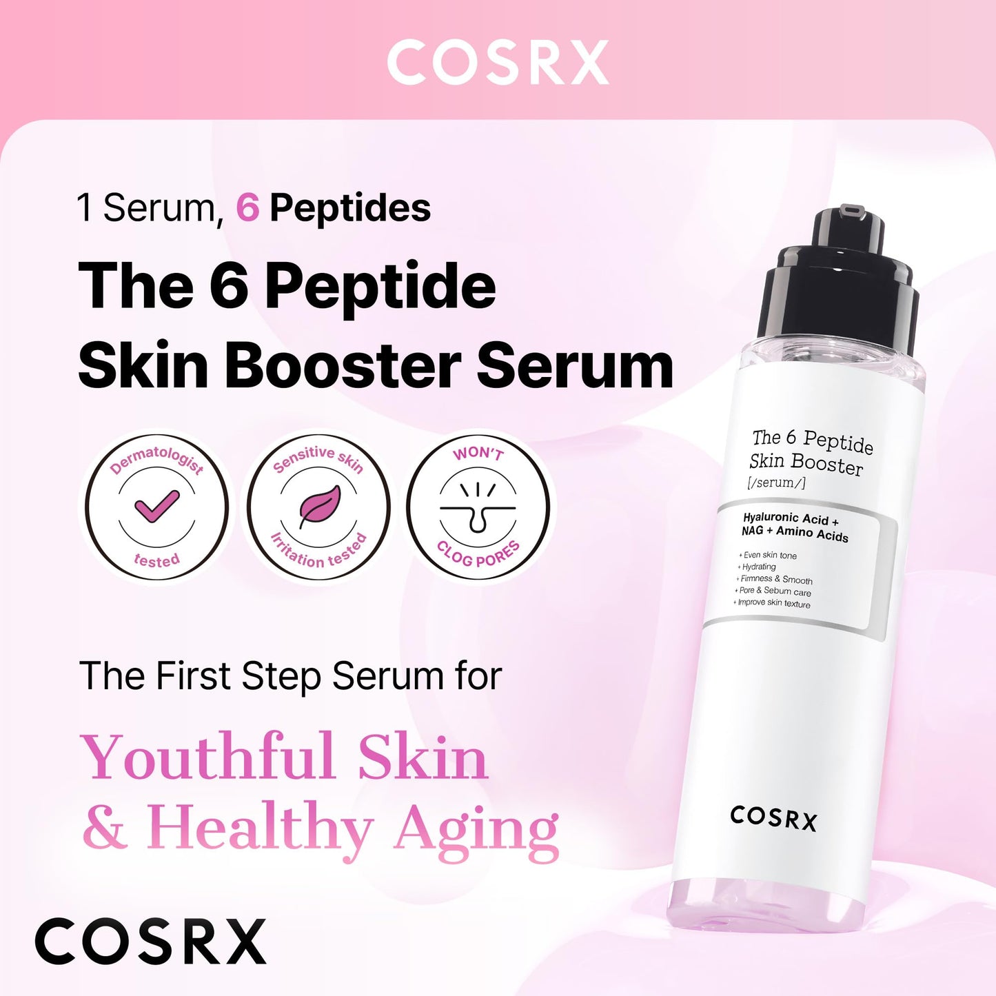 COSRX Peptide Collagen Toner Serum: Skin Renewal Boost