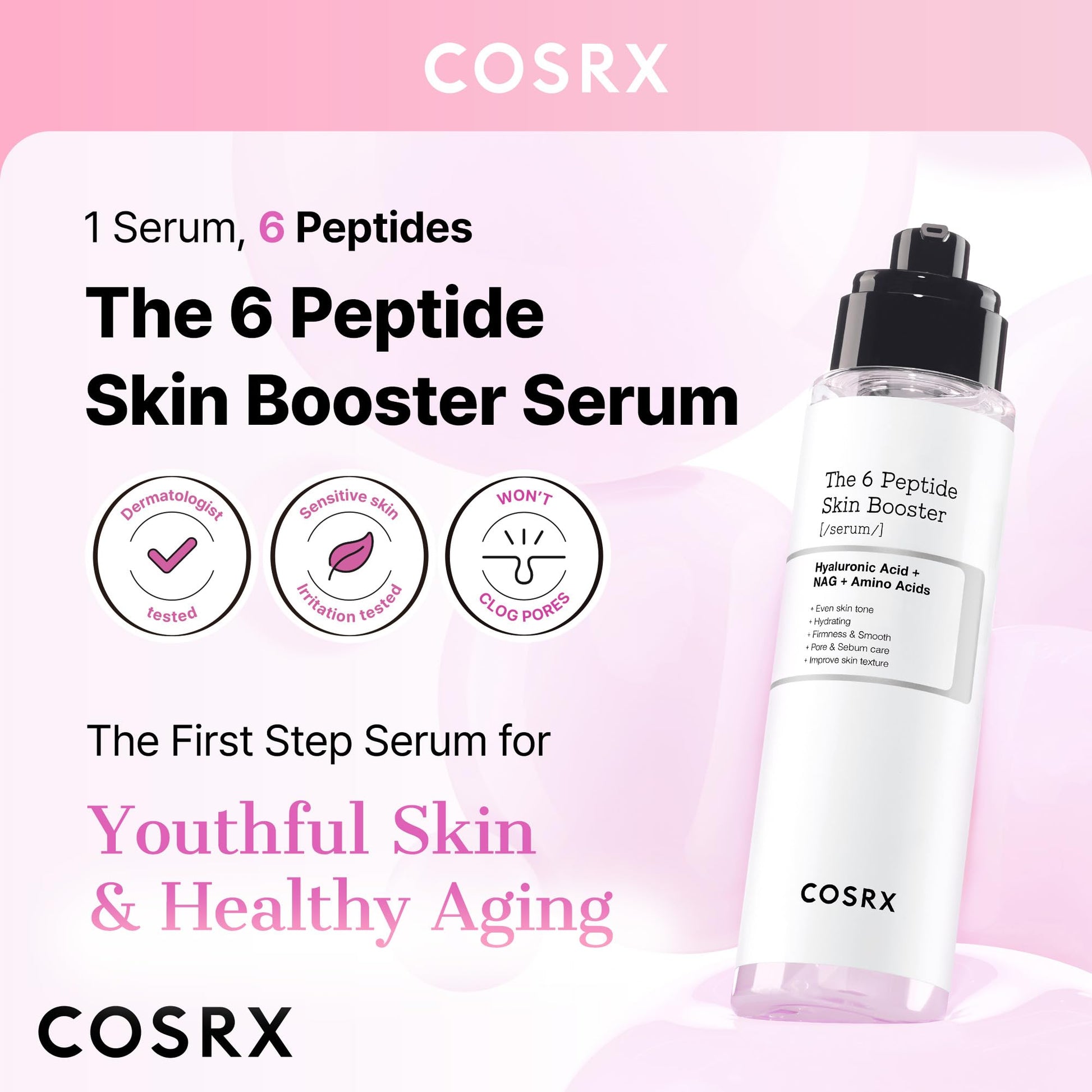COSRX Peptide Collagen Toner Serum: Skin Renewal Boost