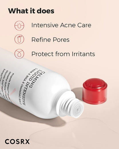 COSRX Acne Calming Liquid: AHA, BHA Toner, 125ml