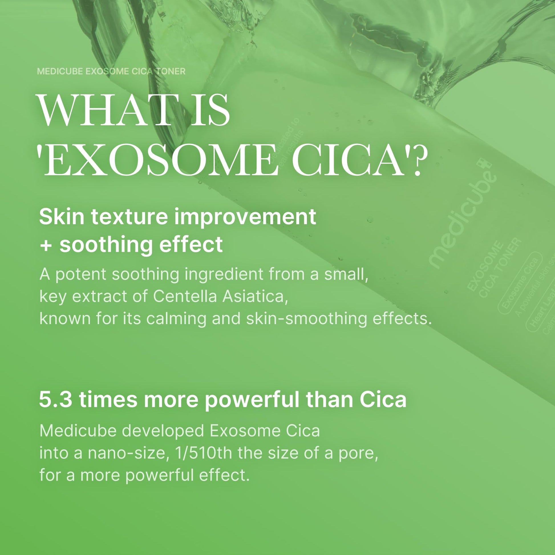 Exosome CICA Toner: Soothing Korean Skincare for Stressed Skin