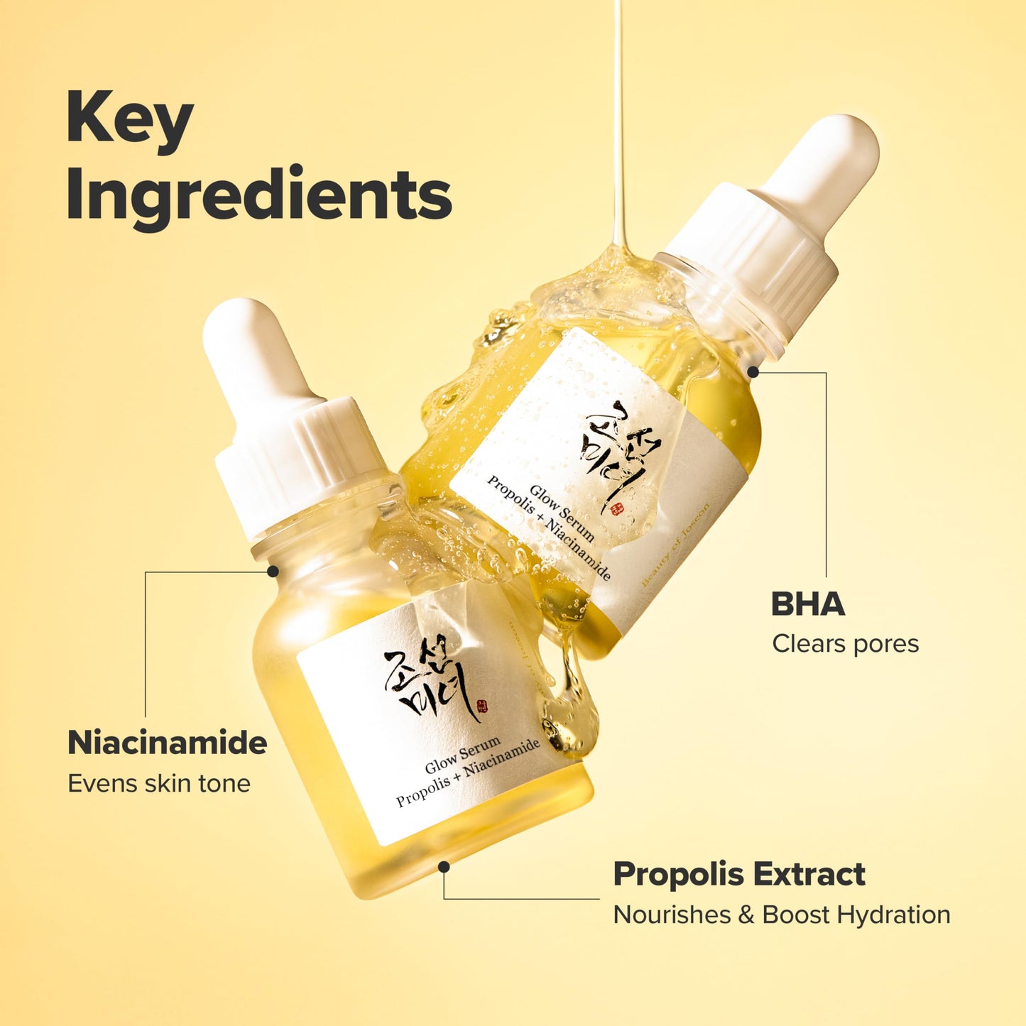Propolis & Niacinamide Glow Serum - Hydrate & Soothe 30ml