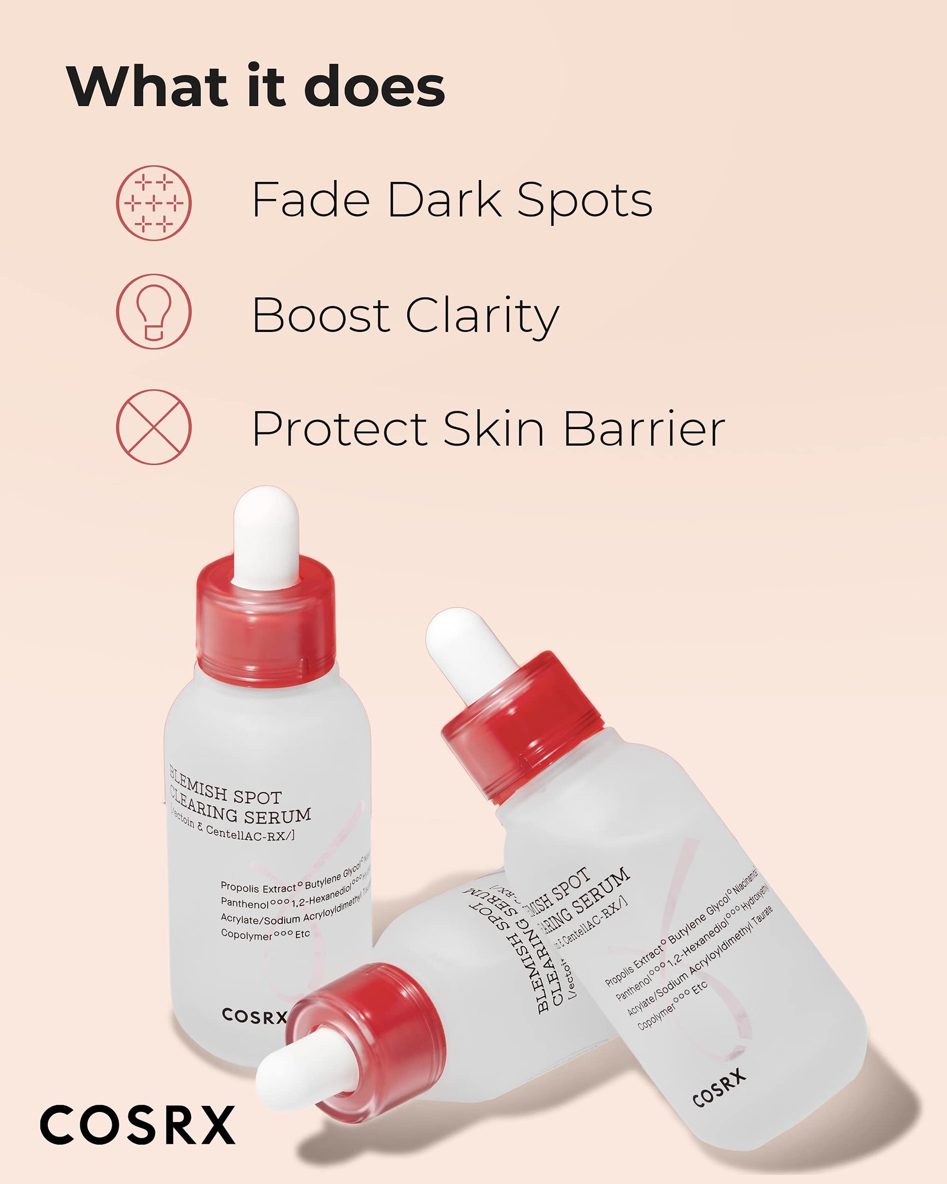 COSRX Blemish Serum: Centella & Niacinamide, 40ml