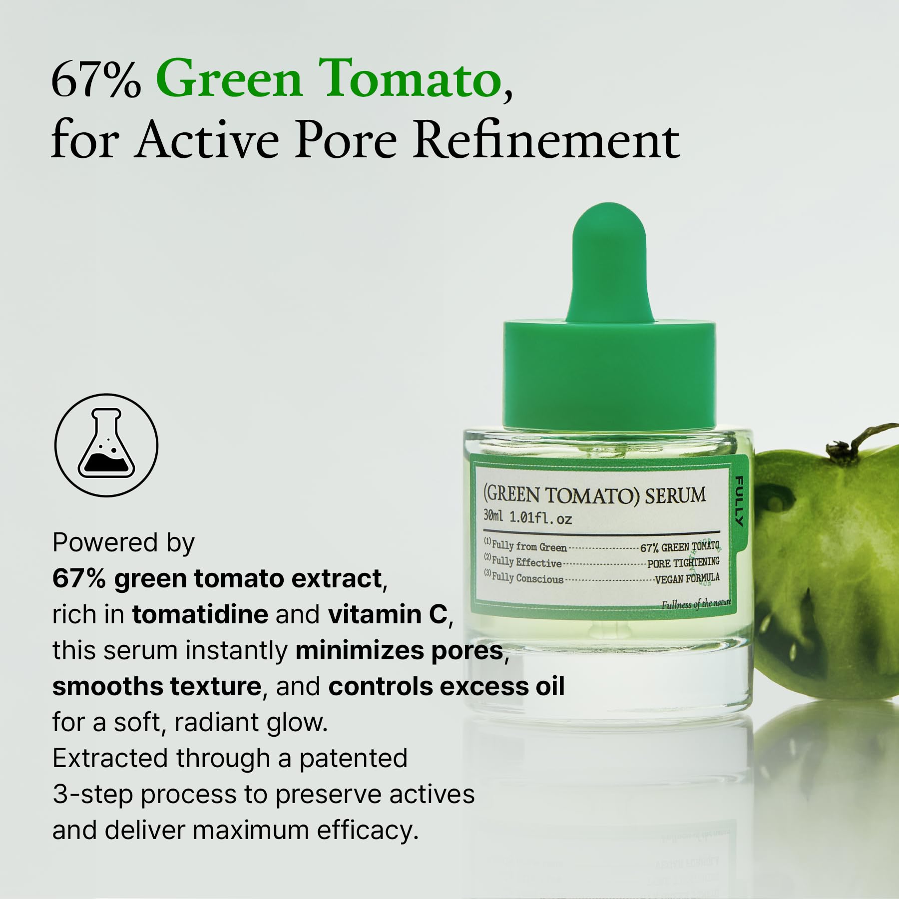 Green Tomato Serum - Pore Tightening & Vitamin C Boost