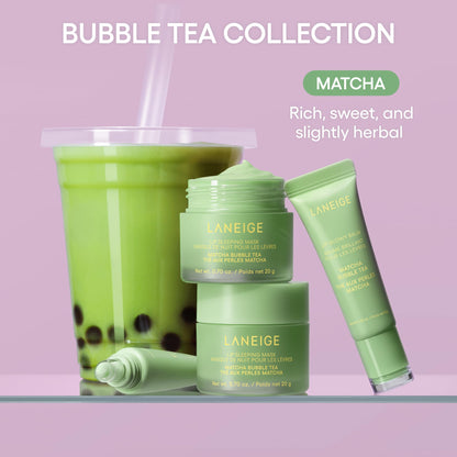 LANEIGE Matcha Lip Mask: Overnight Hydration for Soft Lips
