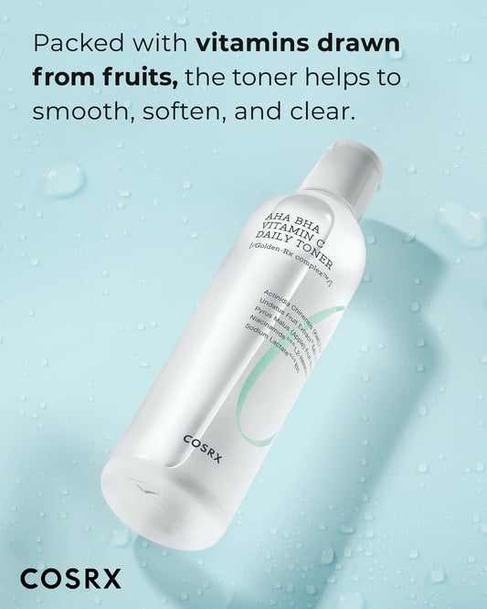 AHA BHA Vitamin C Toner - COSRX Daily Exfoliating Korean Care