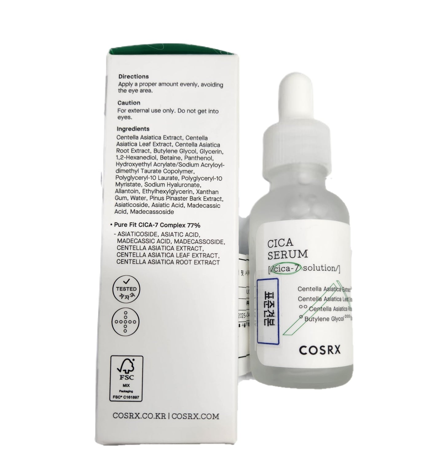 COSRX Cica Serum 30ml - Soothing Korean Skin Care