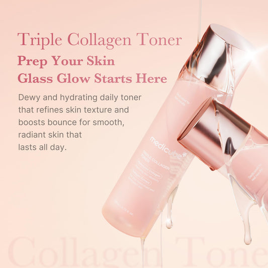 Collagen Toner for Hydration & Plump Skin - Medicube 4.73 fl.oz.