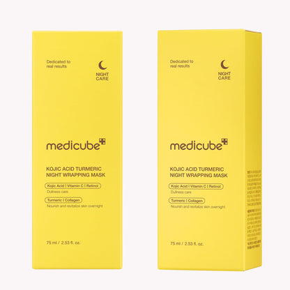 Medicube Korean Kojic Acid Overnight Mask - Glowing Skin Solution