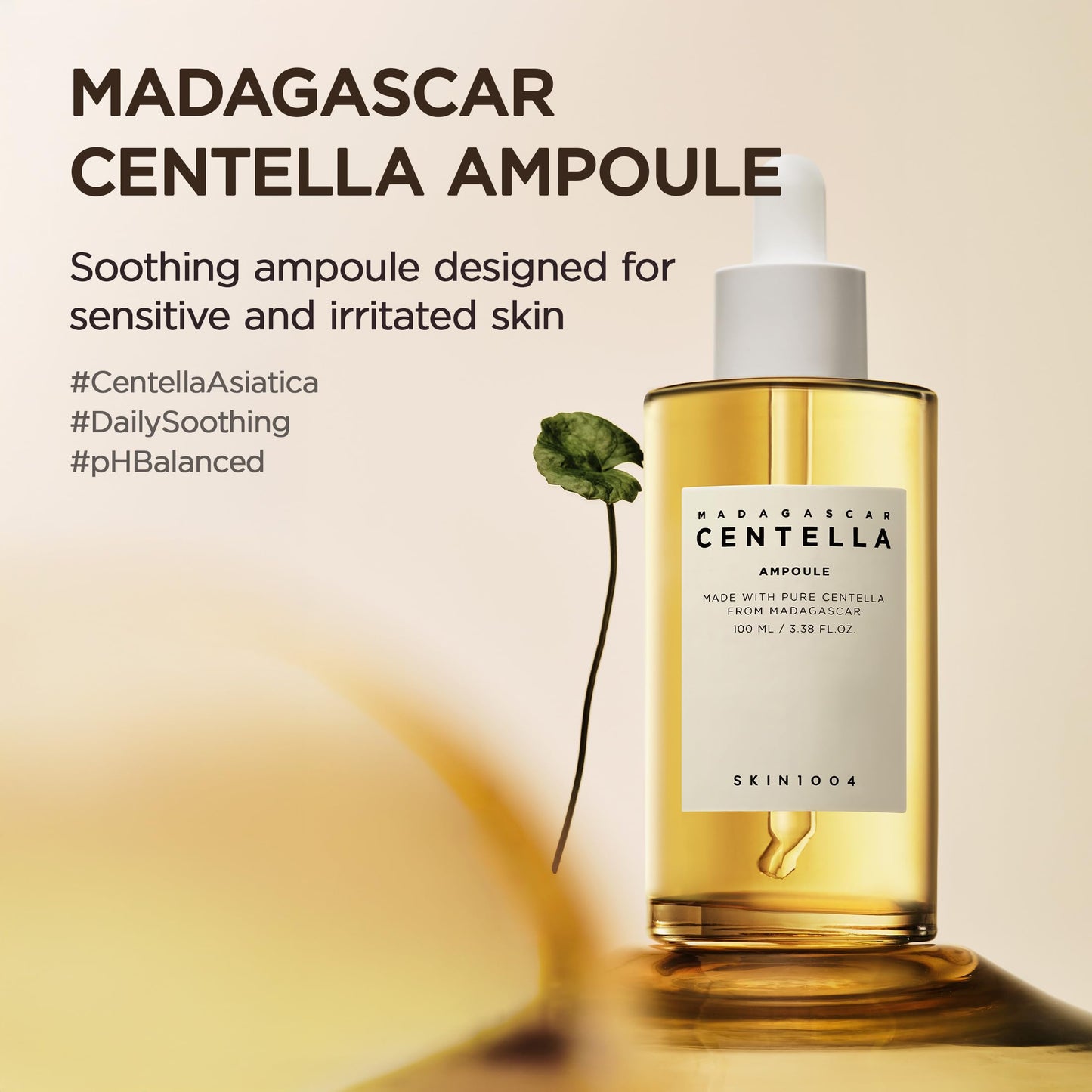 Centella Asiatica Serum: Hydrate & Soothe, 100ml