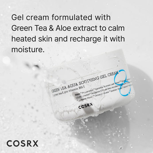 COSRX Green Tea Gel Cream 50ml | Soothing Korean Skincare