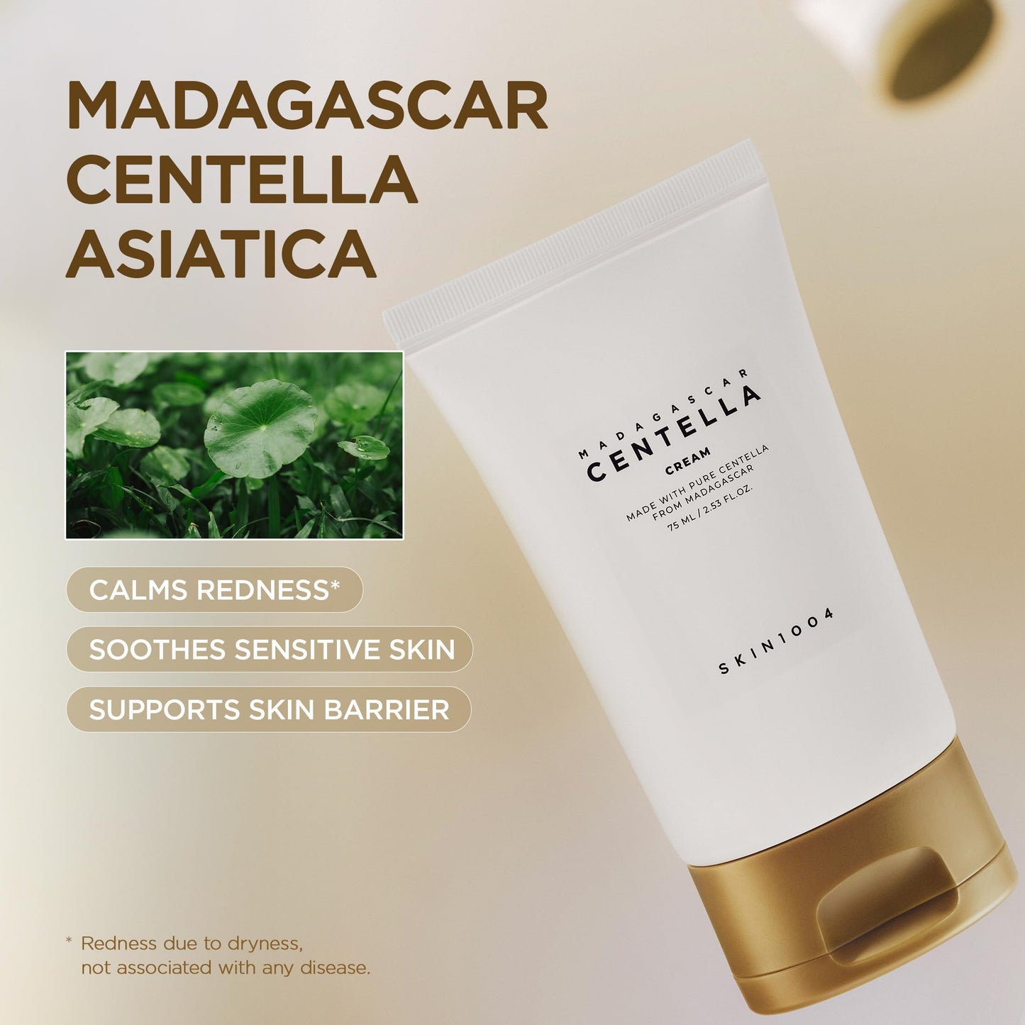 Centella Cream: Korean Moisturizer with Shea & Panthenol