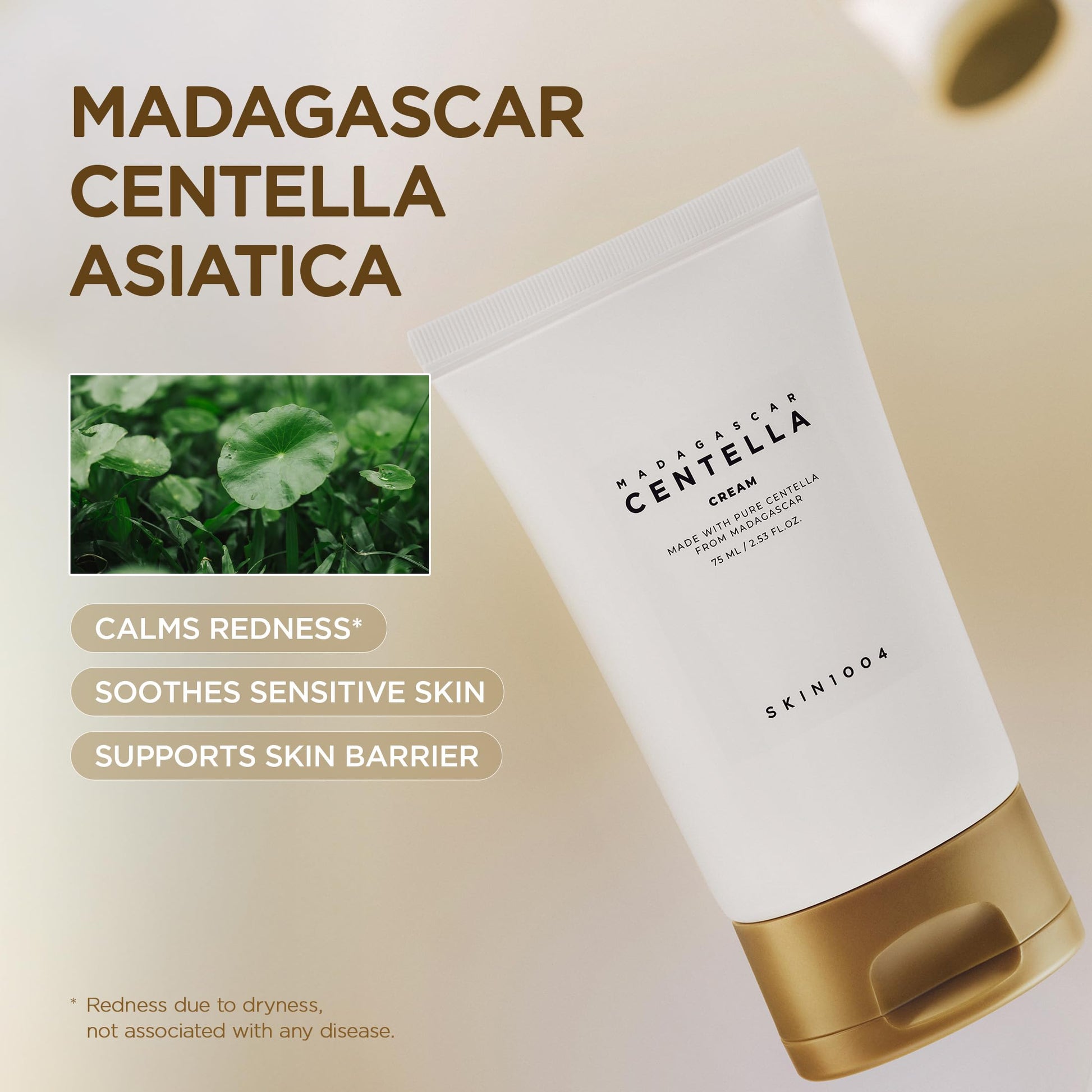 Centella Cream: Korean Moisturizer with Shea & Panthenol