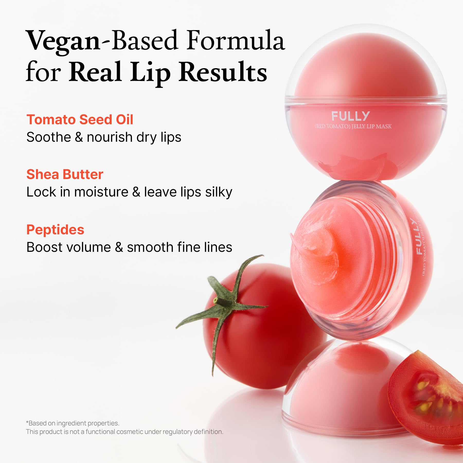 Tomato Jelly Lip Mask: Hydrate & Plump Overnight