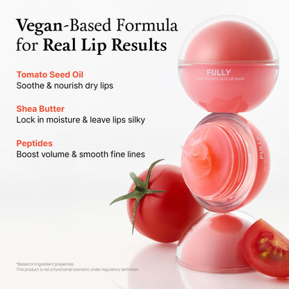 Tomato Jelly Lip Mask: Hydrate & Plump Overnight
