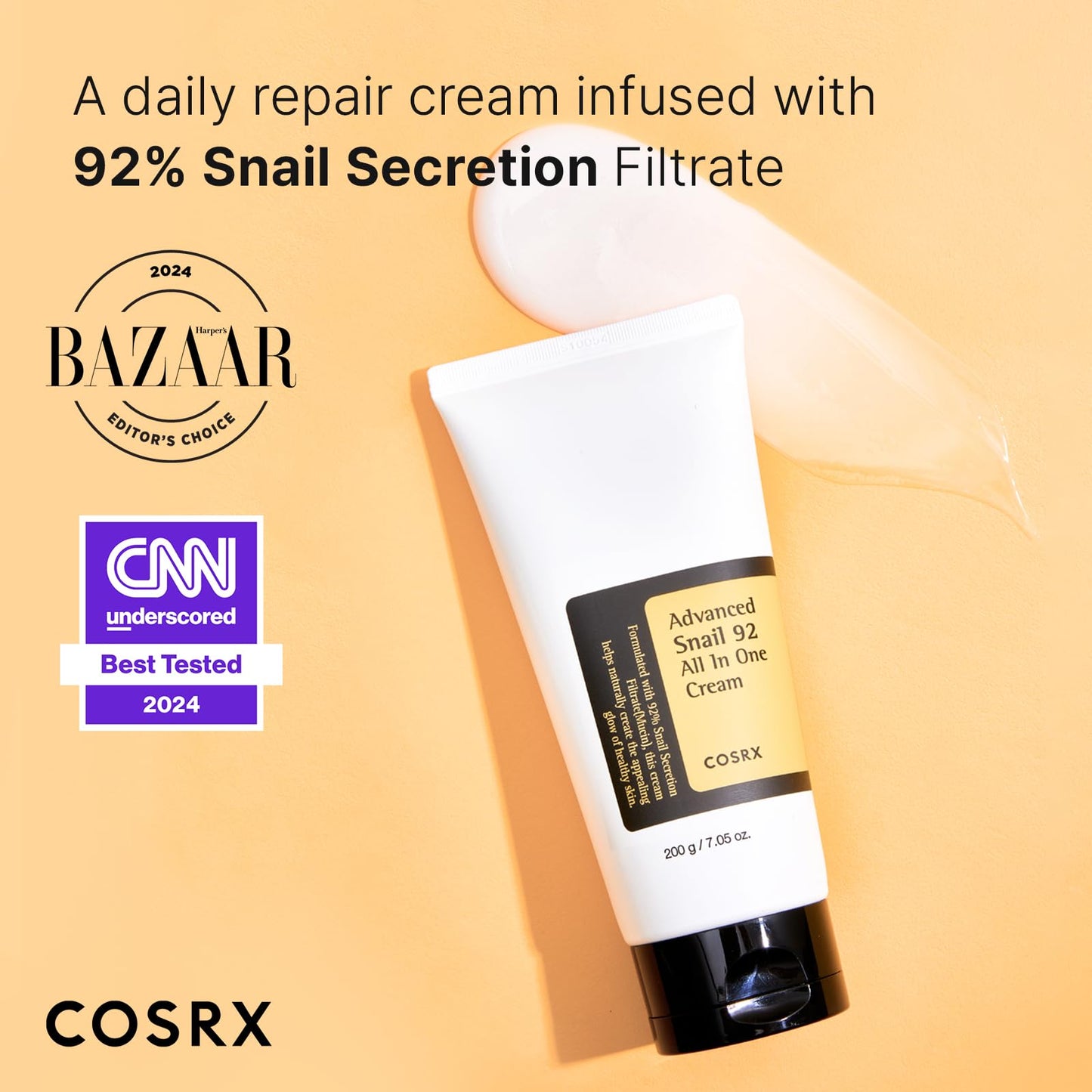 Snail Mucin 92% Moisturizer - Korean Skin Care Gel 100g