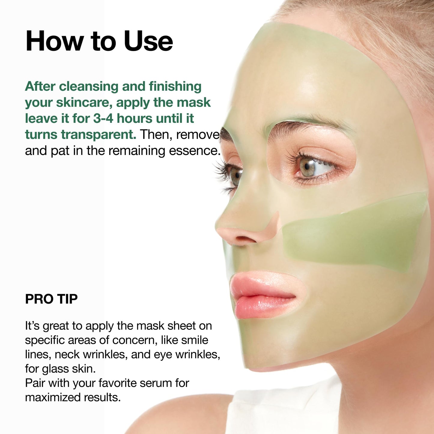 ANUA Heartleaf Collagen Mask - Glass Skin Overnight Facial
