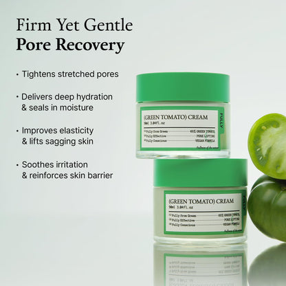 Green Tomato Facial Cream - Pore Lifting & Hydration
