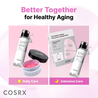 COSRX Pink Peptides Eye Patch: Banish Puffy Eyes & Dark Circles
