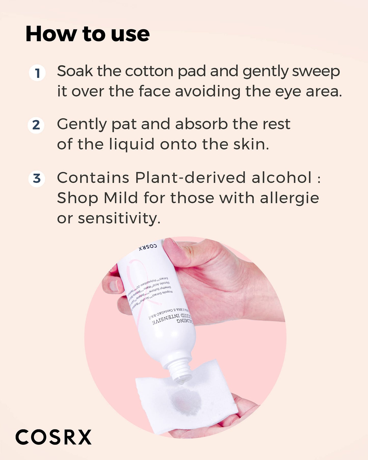 COSRX Acne Calming Liquid: AHA, BHA Toner, 125ml